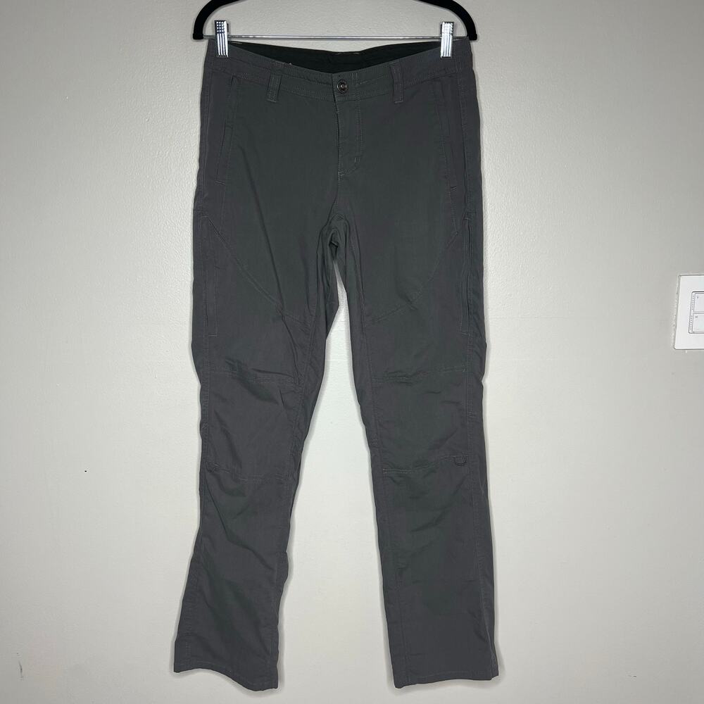 Kuhl Legendary Convertible Pant Roll Up Women's 6 Gray Stretch Outdoors Hiking